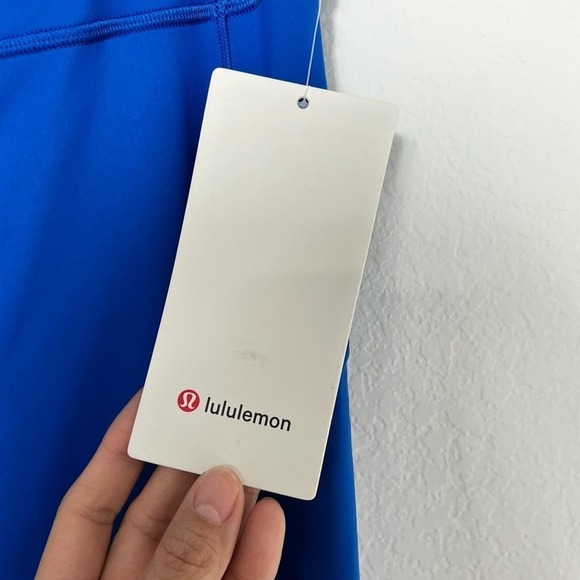 LULULEMON ATHLETICA FAST AND FREE HR WOMEN SYMPHONY BLUE  LEGGINGS 25" BRAND NEW - Picture 6 of 8